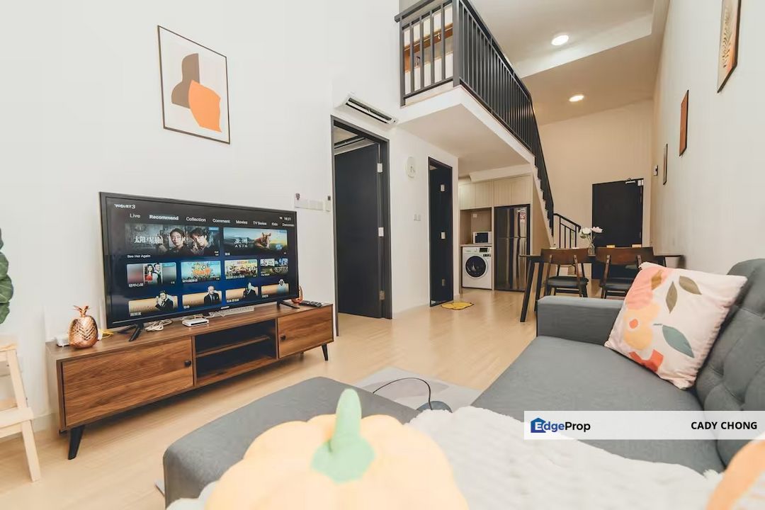 Sunway Grid (Grid Residence) Fully Furnished Loft Unit For Rent for ...