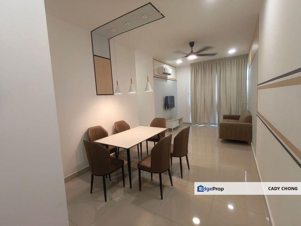 Aliff Height Residence 3 Bedrooms Apartment Fully Furnished Unit For Rent, Johor, Tampoi