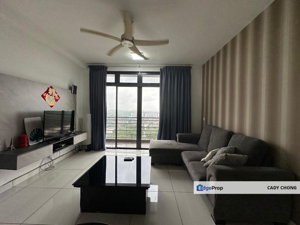 1 Tebrau Residence @ JB Town 3 Bedrooms Fully Furnished Unit For Rent, Johor, Johor Bahru