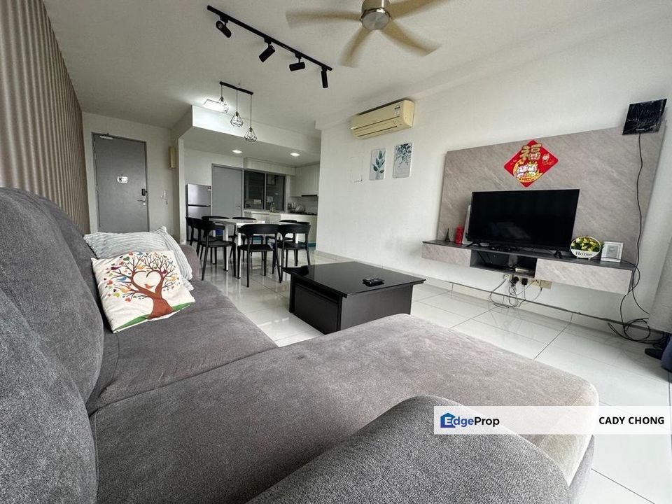 1 Tebrau Residence @ JB Town 3 Bedrooms Fully Furnished Unit For Rent, Johor, Johor Bahru