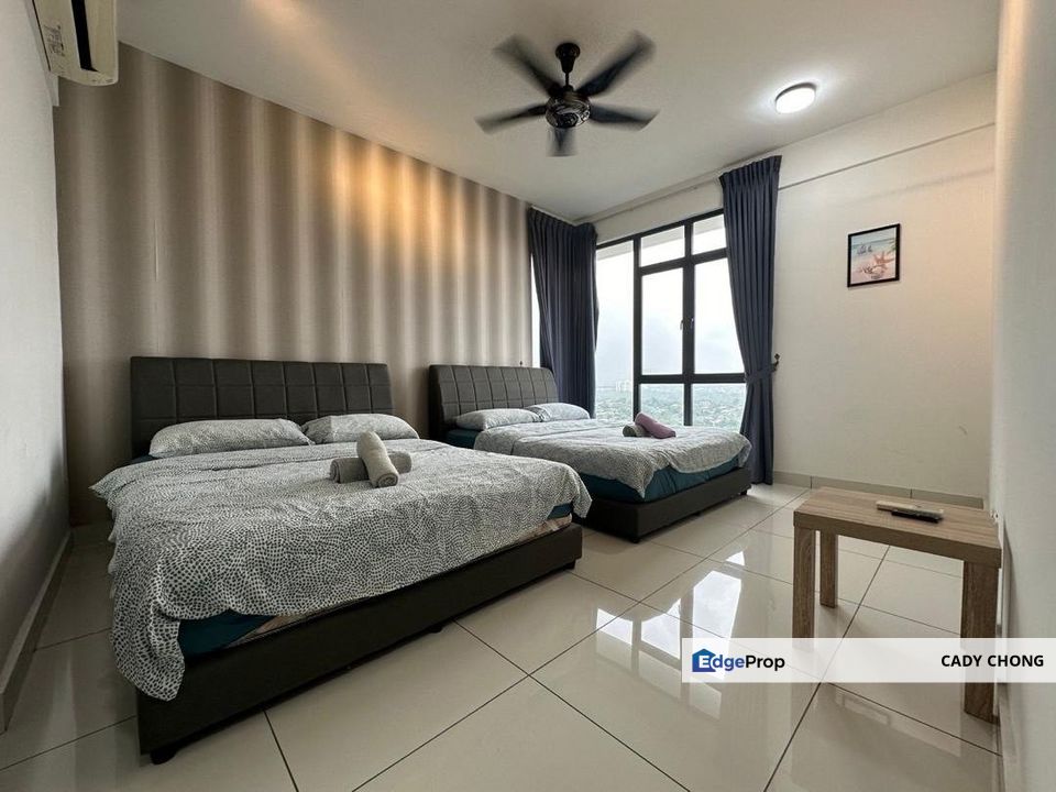 1 Tebrau Residence @ JB Town 3 Bedrooms Fully Furnished Unit For Rent, Johor, Johor Bahru