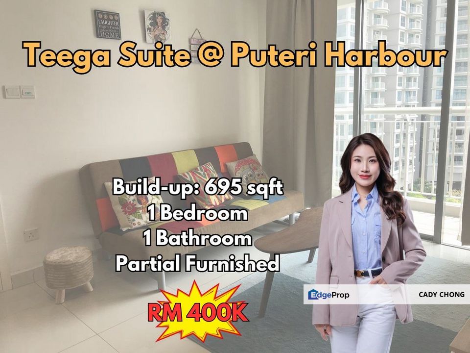 Teega Suites @ Puteri Harbour Service Residence For Sale, Johor, 