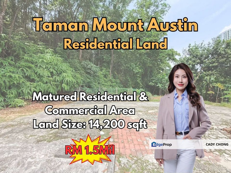 Mount Austin Residential Land For Sale, Johor, Johor Bahru