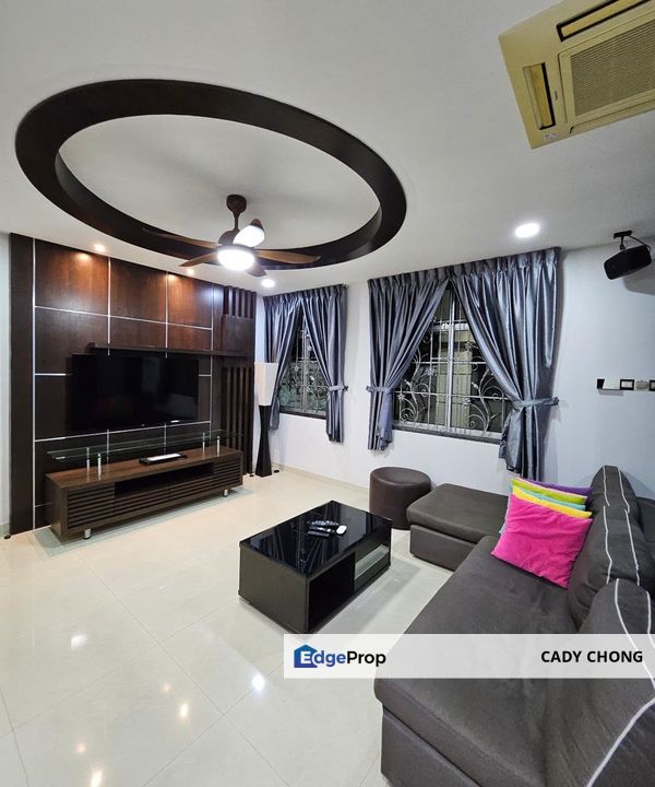 Taman Gaya Double Storey Terrace House Fully Furnished & Renovated Unit For Sale, Johor, Ulu Tiram