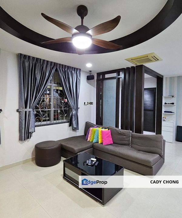 Taman Gaya Double Storey Terrace House Fully Furnished & Renovated Unit For Sale, Johor, Ulu Tiram