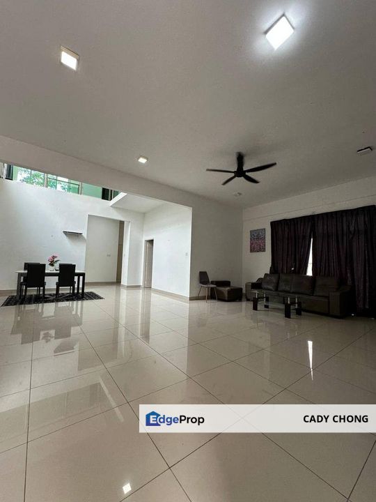 Senibong Villas Double Storey Semi-D Fully Furnished Unit For Sale, Johor, Masai