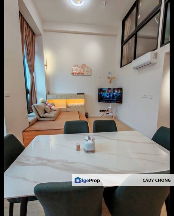 Sunway GRID Residence Fully Furnished Loft Type For Rent, Johor, 