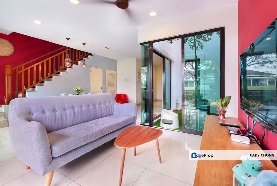 Leisure Farm Bayou Water Village Double Storey Terrace House Fully Furnished Unit For Sale, Johor, Gelang Patah