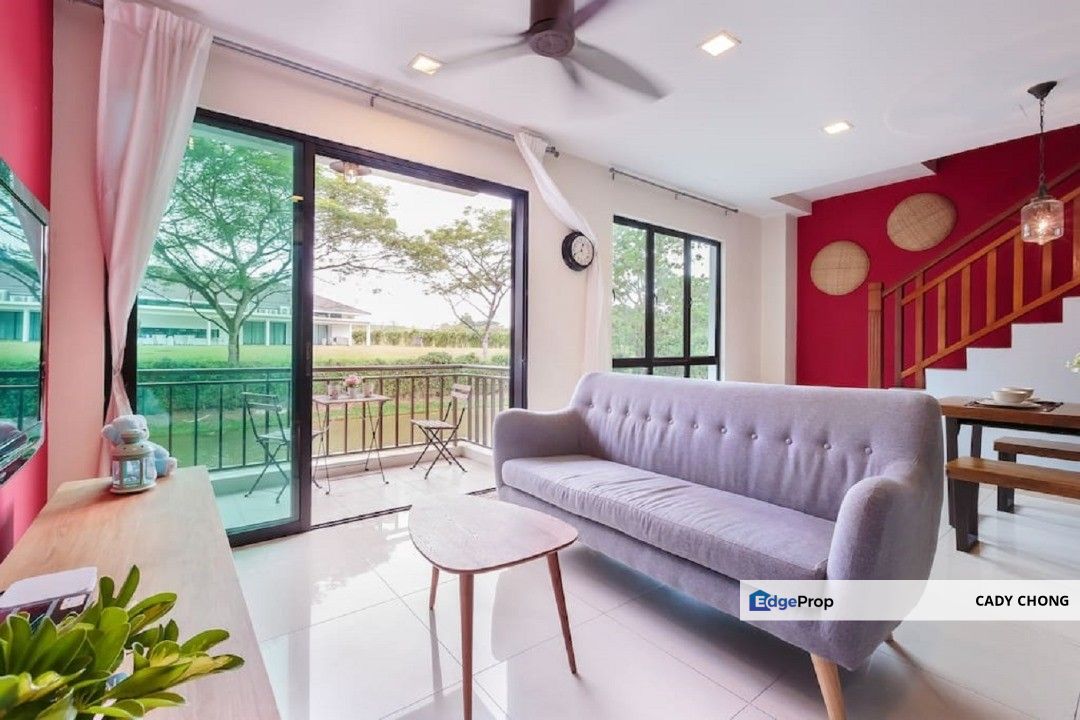 Leisure Farm Bayou Water Village Double Storey Terrace House Fully Furnished Unit For Sale, Johor, Gelang Patah