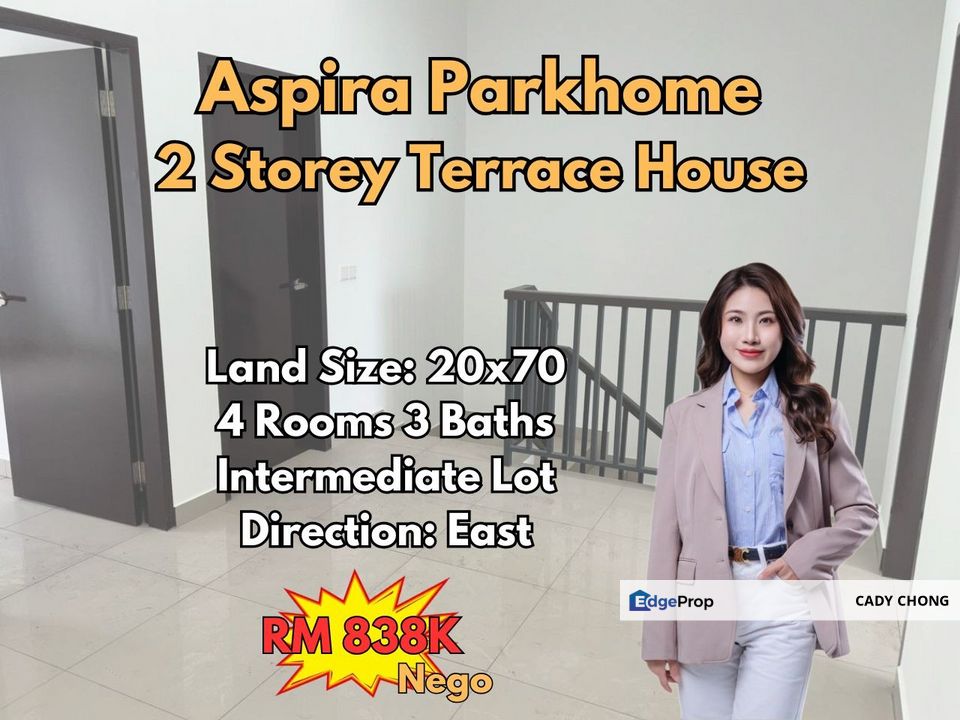 Aspira ParkHome Double Storey Terrace House For Sale, Johor, Gelang Patah