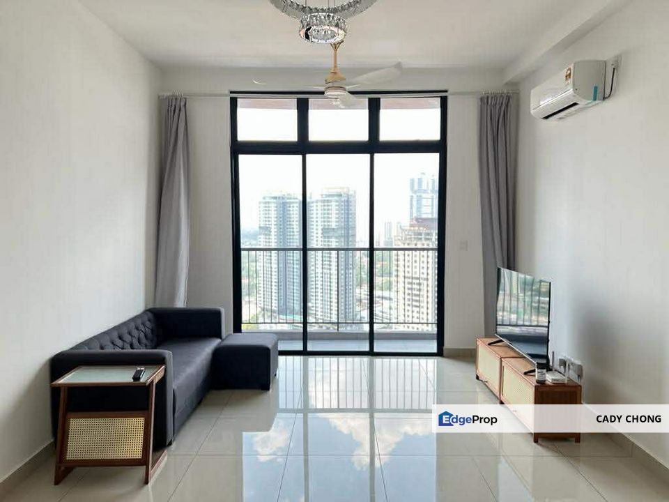 Twin Tower Residence @ JB Town High Floor Fully Furnished Unit For Rent, Johor, Johor Bahru