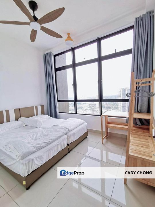 Twin Tower Residence @ JB Town High Floor Fully Furnished Unit For Rent, Johor, Johor Bahru