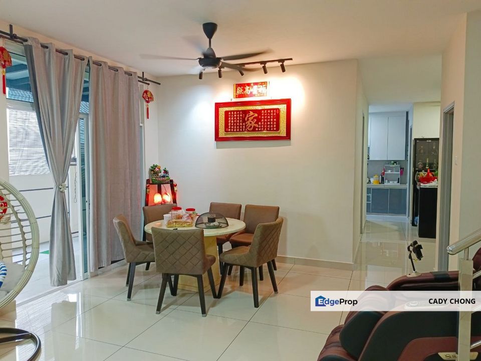 Bestari Hills @ Bestari Indah Double Storey Cluster House Fully Furnished Unit For Sale, Johor, Ulu Tiram