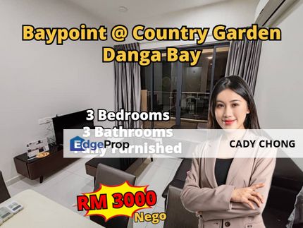 Bay Point Country Garden Danga Bay 3 Bedrooms, Johor, Johor Bahru