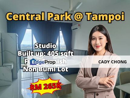 Central Park @ Tampoi Studio Fully Furnished For Sale, Johor, Johor Bahru