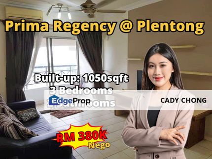 Prima Regency @ Plentong For Sale, Johor, Plentong