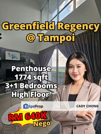 Greenfield Regency @ Tampoi Penthouse For Sale, Johor, Tampoi