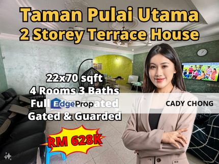 Taman Pulai Utama Double Storey Terrace House Fully Renovated Unit For Sale, Johor, Skudai