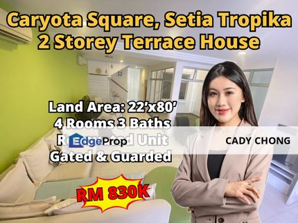 Caryota Square Setia Tropika Doouble Storey Terrace House Renovated Unit For Sale, Johor, Setia Tropika