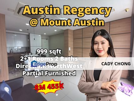 Austin Regency @ Mount Austin 2+1 Bedrooms For Sale, Johor, Johor Bahru