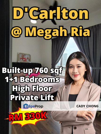 D Carlton 1+1 Bedrooms Apartment with Private Lift For Sale, Johor, Masai