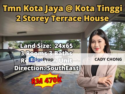 Taman Kota Jaya @ Kota Tinggi Single Storey Terrace House Renovated Unit For Sale, Johor, Kota Tinggi