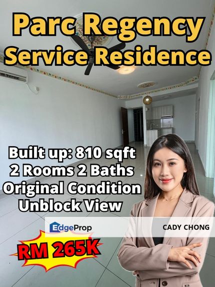 Parc Regency Service Residence For Sale, Johor, Johor Bahru