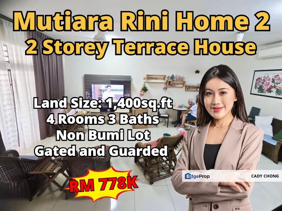 Mutiara Rini Home 2 Double Storey Terrace House For Sale for Sale ...