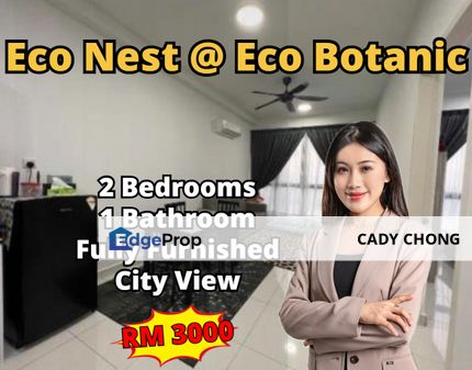 Eco Nest @ Eco Botanic 2 Bedrooms Fully Furnished For Rent, Johor, Nusajaya