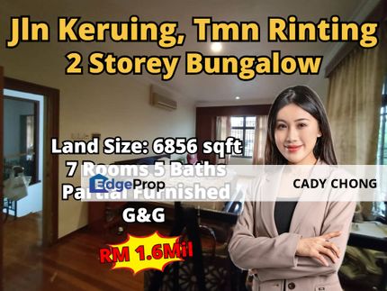 Taman Rinting Double Storey Bungalow For Sale, Johor, Masai