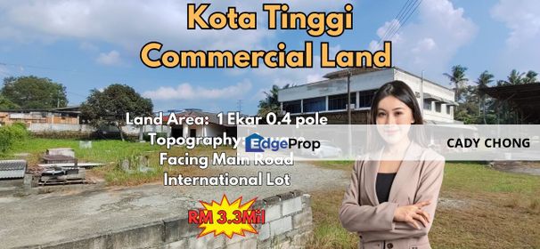 Kota Tinggi Commercial Land For Sale, Johor, Kota Tinggi