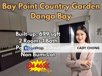 Bay Point Country Garden Danga Bay Service Apartment For Sale, Johor, Johor Bahru