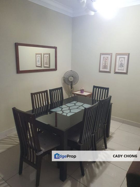 Golden Sands Seaview Residence @ JB Town 3+1 Bedrooms High Floor Fully Furnished For Sale, Johor, Johor Bahru