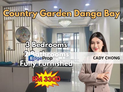 Country Garden Danga Bay 3 Bedrooms Fully Furnished For Rent, Johor, Johor Bahru
