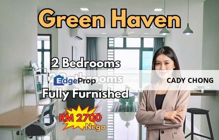 Green Haven 2 Bedrooms Fully Furnished For Rent, Johor, Masai