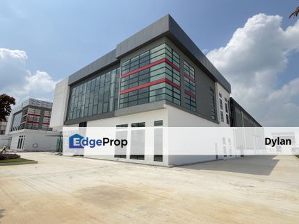 NEW 2 STOREY DETACHED FACTORY | RM430 PSF | JENJAROM  全新 双 层半独立工厂, Selangor, Jenjarom