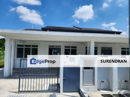 Taman Changgang Jaya, brand new completed single storey SemiD for sale, Selangor, Kuala Langat