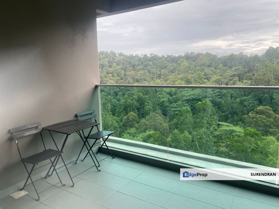 Rimba residence big size furnished unit with forest view for sale, Selangor, Bandar Kinrara Puchong