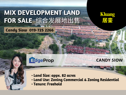 Kluang 82ac Mix Development Land, Johor, Kluang