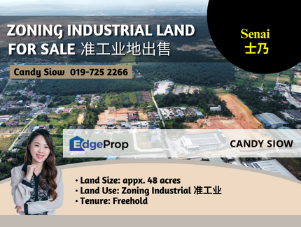 Senai 48ac Zoning Industrial Land, Johor, Senai