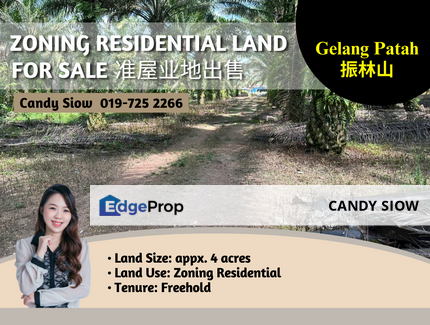 Gelang Patah 4ac zoning Residential Land, Johor, Gelang Patah