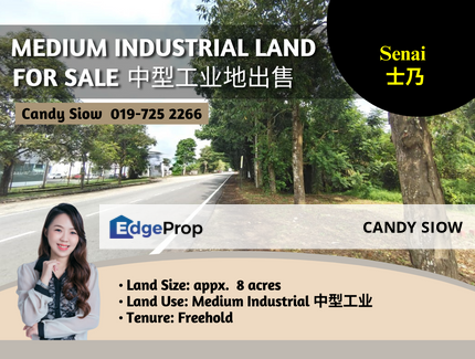 Senai 8ac Medium Industrial Land, Johor, Senai