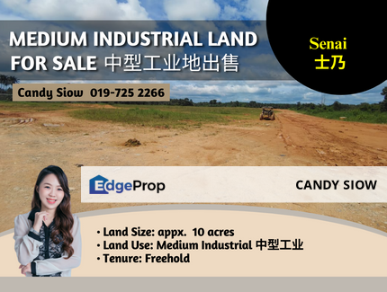 Senai 10ac Medium Industrial Land, Johor, Senai