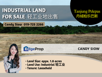 Tanjung Pelepas 1.8 acres Industrial Land, Johor, Gelang Patah