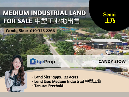 Senai 22ac Medium Industrial Land, Johor, Senai