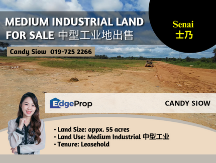 Senai 55ac Medium Industrial Land, Johor, Senai