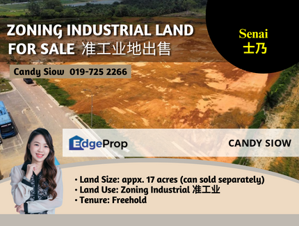 Senai 17ac Zoning Industrial Land, Johor, Senai