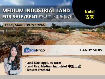 Kulai 10ac Medium Industrial Land, Johor, Kulai