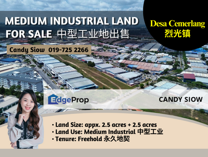 Desa Cemerlang 5ac Medium Industrial Land, Johor, Ulu Tiram