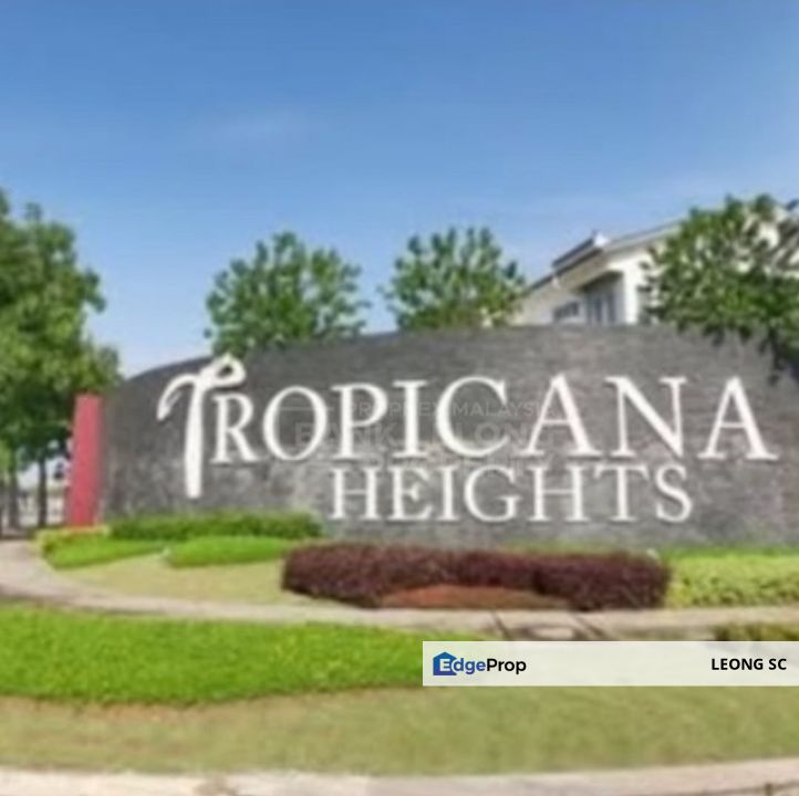 Tropicana Heights @ Kajang 2 Storey Terrace House Auction Unit For Sale , Selangor, Kajang